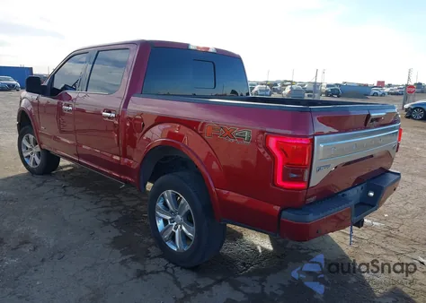 2015 Ford F-150 Platinum z USA, uszkodzony, nr VIN 1FTEW1EG1FFA33756